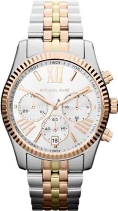 Amazon.com: Michael Kors Lexington Chronograph Tri